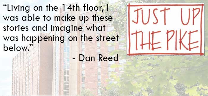 Dan Reed Just Up the Pike Interview Banner