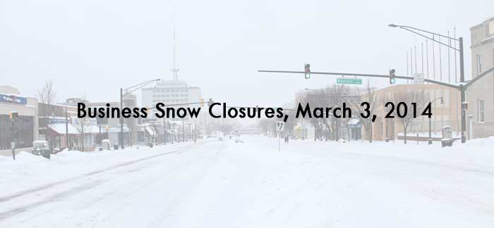 Snow Closures Banner