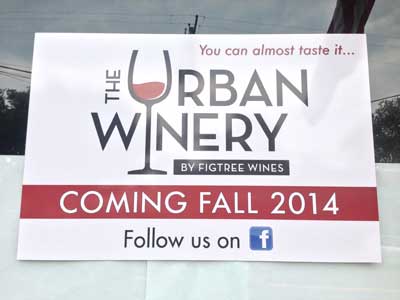 Urban Winery Sign