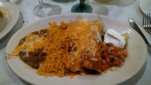 El Golfo's Beef Enchiladas