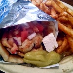 Chicken Souvlaki Platter